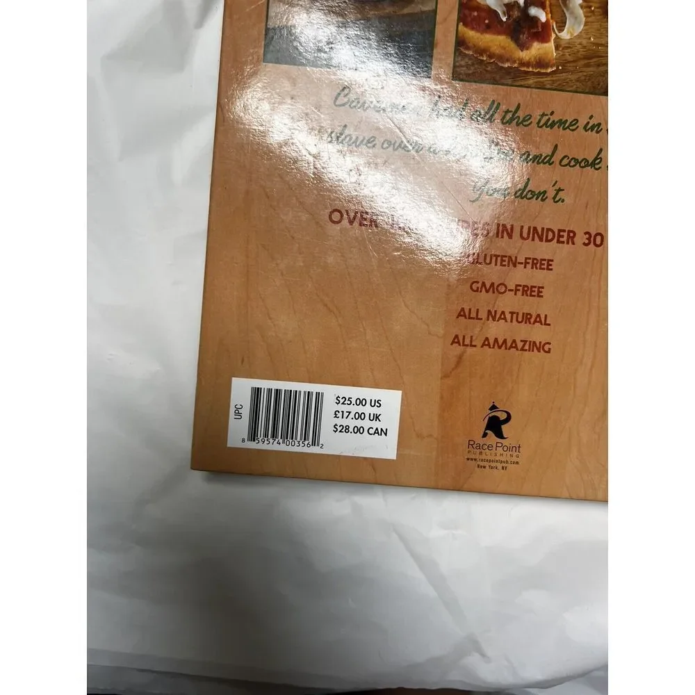 30-Minute‎ Paleo Meals Cookbook Petitto RD Gluten-Free Hardcover 100 recipes